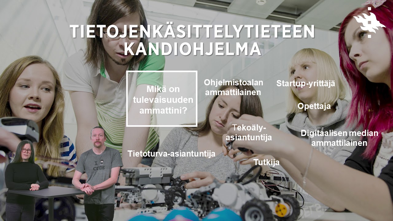 Tutustu tietojenkäsittelytieteen kandiohjelmaan | Helsingin yliopisto