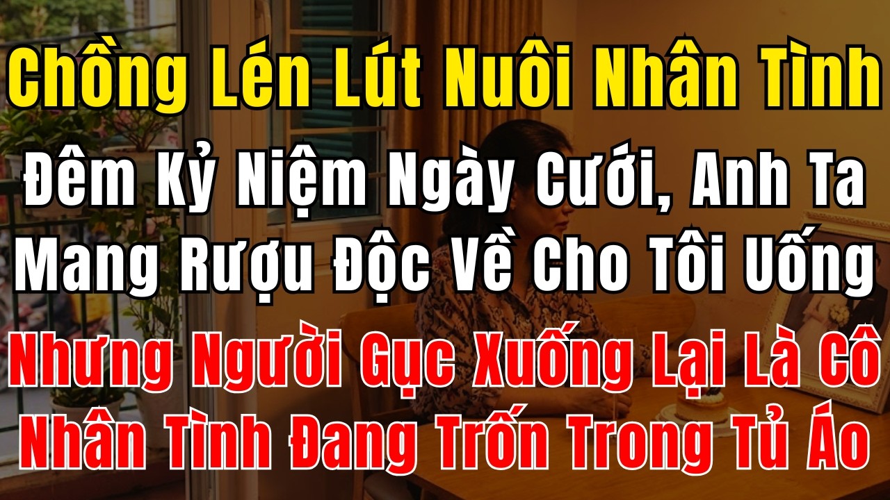Chồng Lén Lút Nuôi Nhân Tình – Đêm Kỷ Niệm Ngày Cưới, Anh Ta Mang Rượu Độc Về Cho Tôi Uống, Không