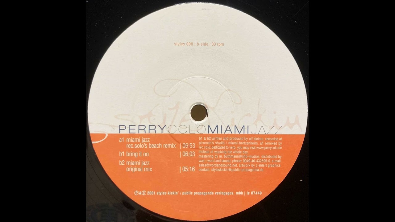 Perry Colo - Miami Jazz