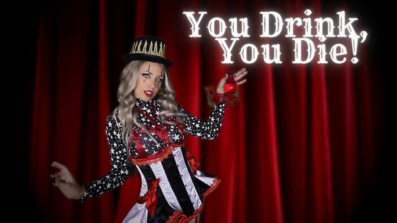 The Twisted Ringmaster: Drink This Poison NOW And Become My Ghost FOREVER! 🎈 | Cosplay Roleplay