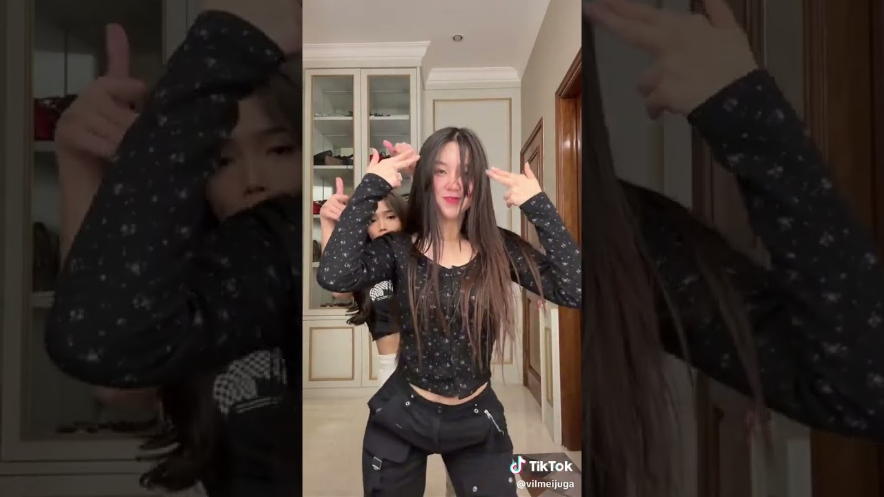 FUJI DAN VILMEI COLLAB JOGET TIKTOK TERBARU