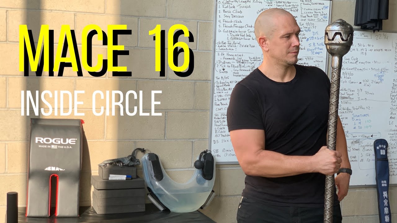 Mace 16 - Single arm Inside Circles - you need to know this if you want to do mace flow