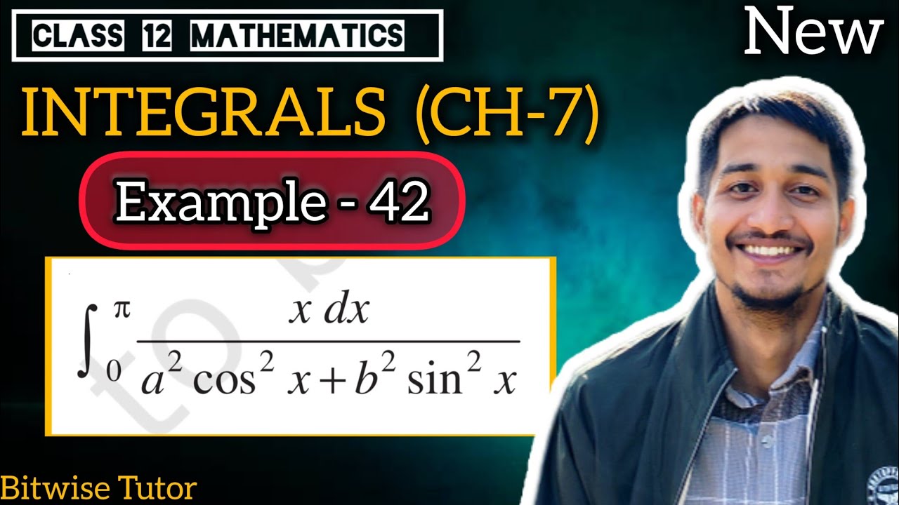 Integrals example 42 | Example 42 class 12 maths ch 7 | Example 42 integrals class 12