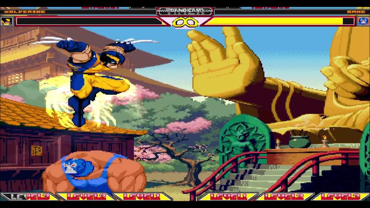 INFINITY MUGEN TEAM BATTLE: WOLVERINE VS BANE