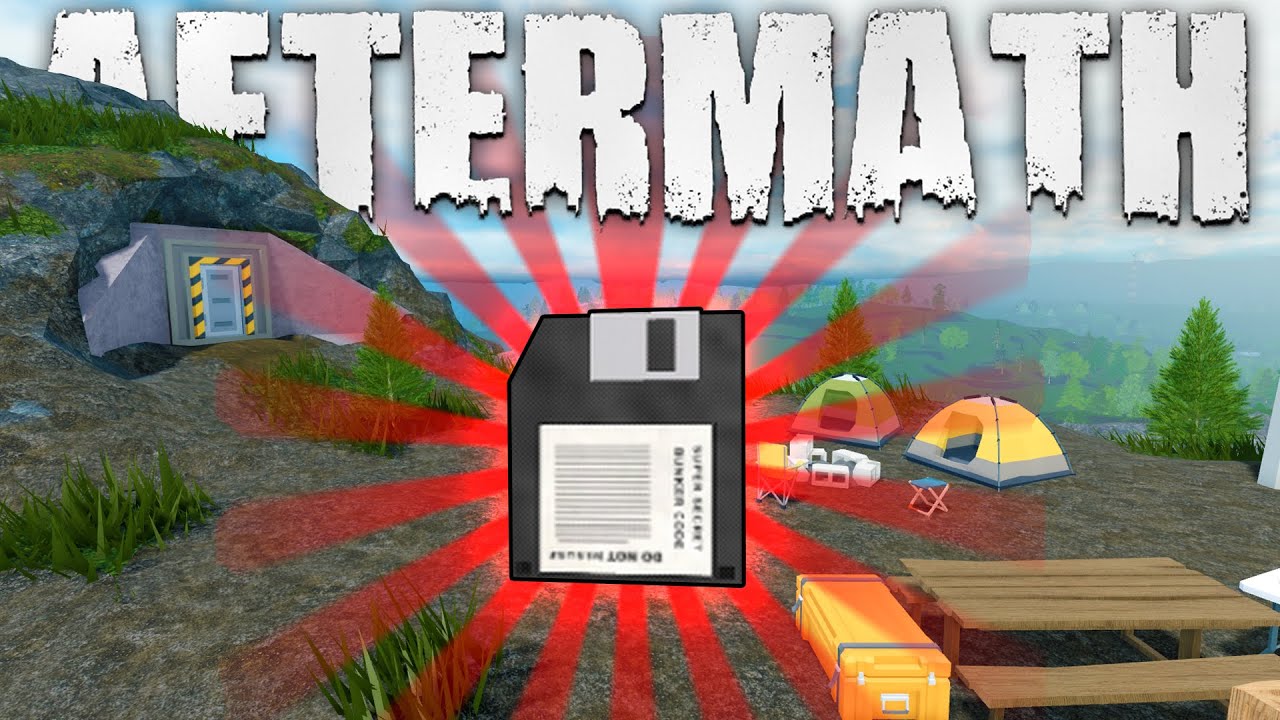 I Found a MYSTERIOUS FLOPPY DISK in Roblox Aftermath...