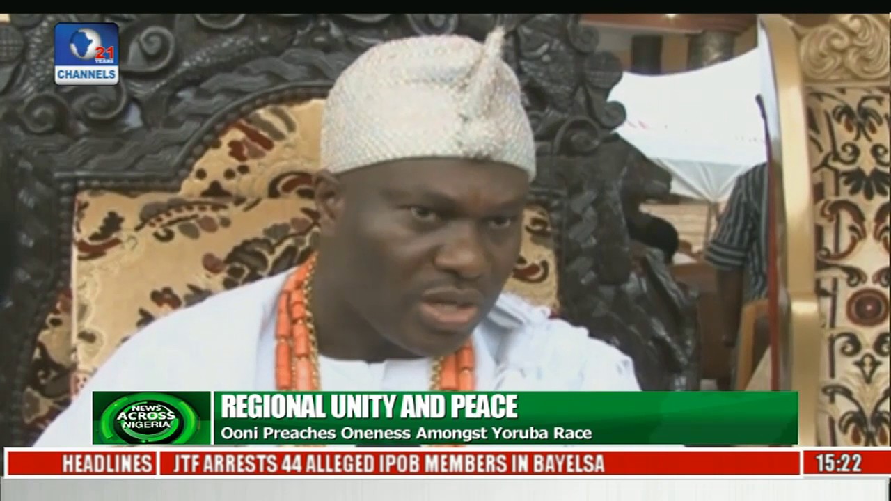 Regional Unity And Peace: Ooni Of Ife Visits Ekiti State