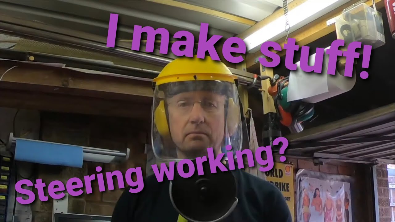 Karma Dino Kit Car Build Part 5 : Can I build a car? Building the steering, and wiring loom tidy.