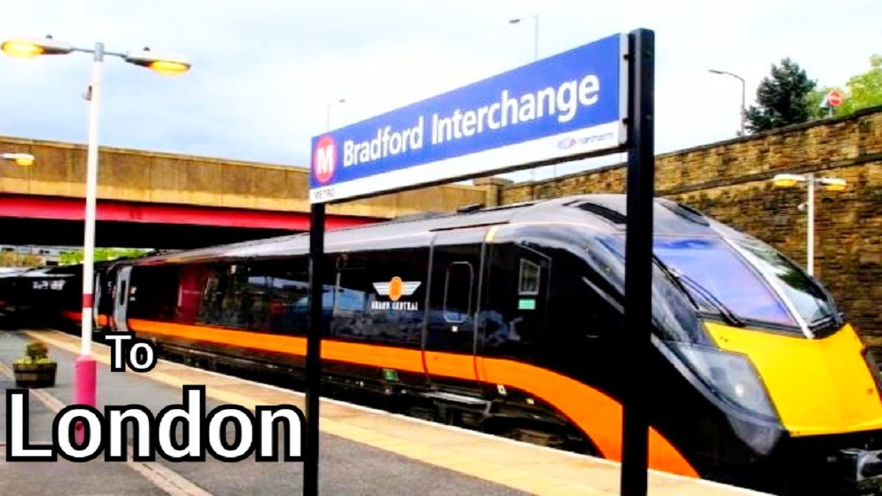 TRAIN BRADFORD (10:22) TO LONDON (13:44)