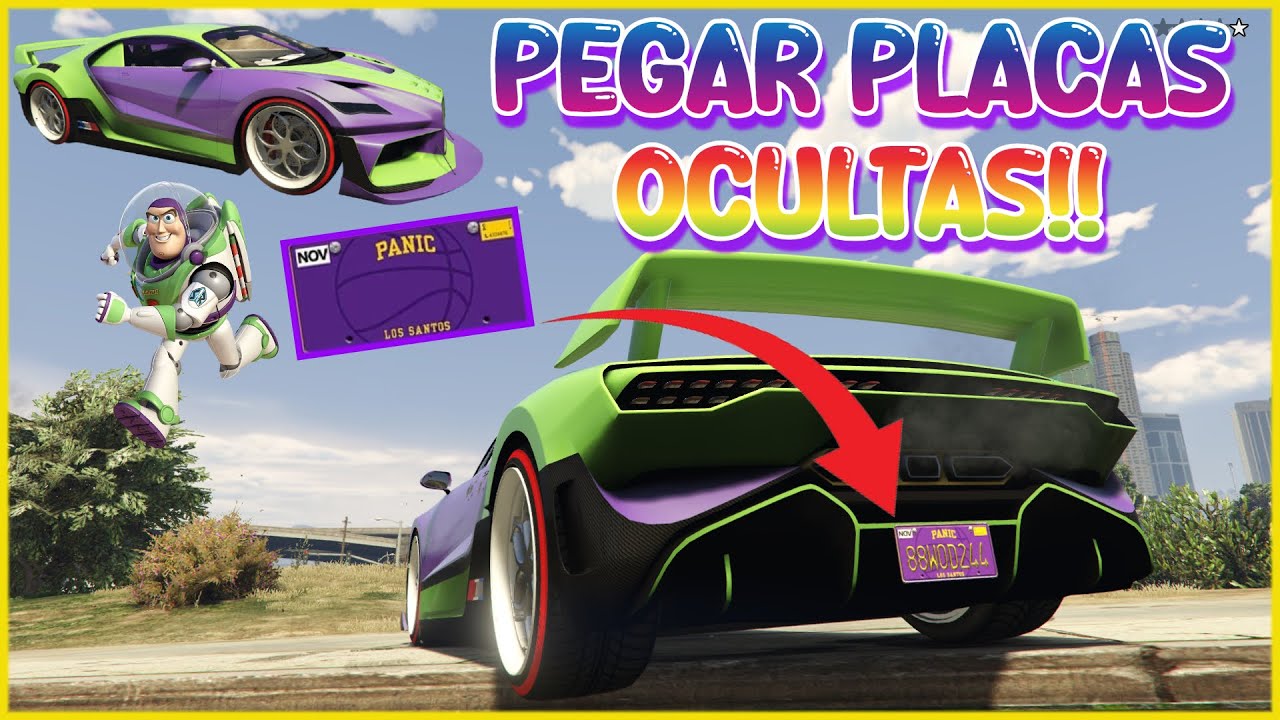 💥COMO PONER Y #PEGAR #NUEVAS #PLACAS #OCULTAS A VEHÍCULOS PERSONALES FULLMOD GTA5 ONLINE ALLCONSOLAS
