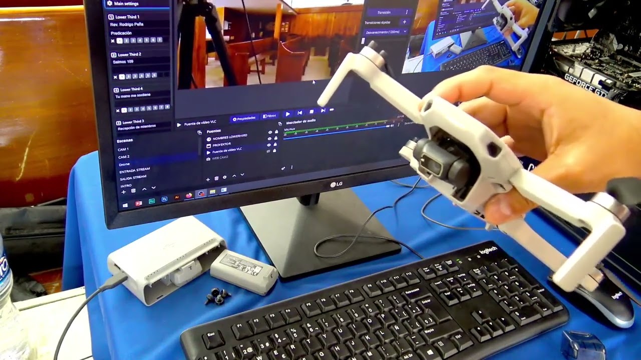 COMO HACER UNA TRANSMISION EN VIVO EN FACEBOOK Y YOUTUBE CON UN DRONE DJI MINI2