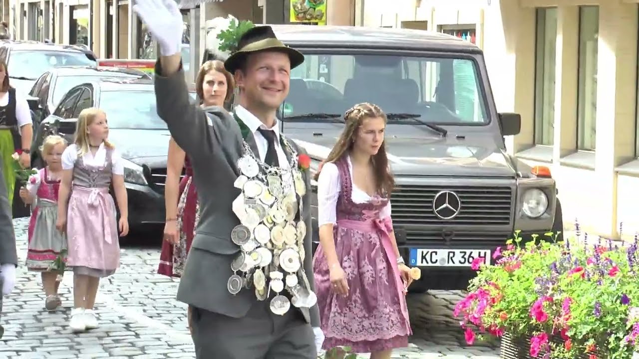 Schützenauszug 2023 Freischießen Kronach