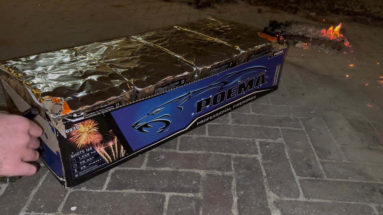 OBSESSED - WOLFF VUURWERK - 168SHOTS 1” - COMPOUND