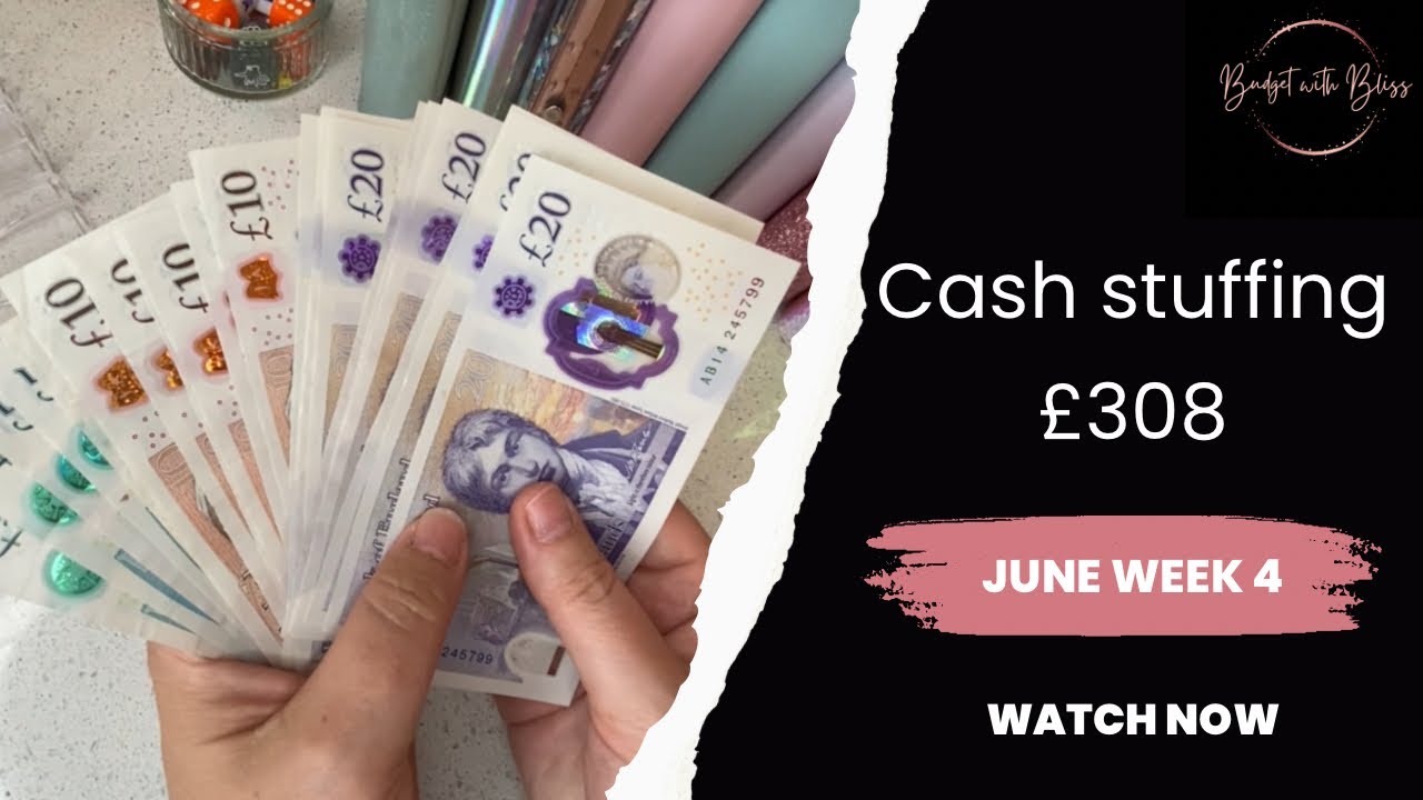 Cash Stuffing £308 | Weekly Budget | Savings Challenges | UK Budgeter