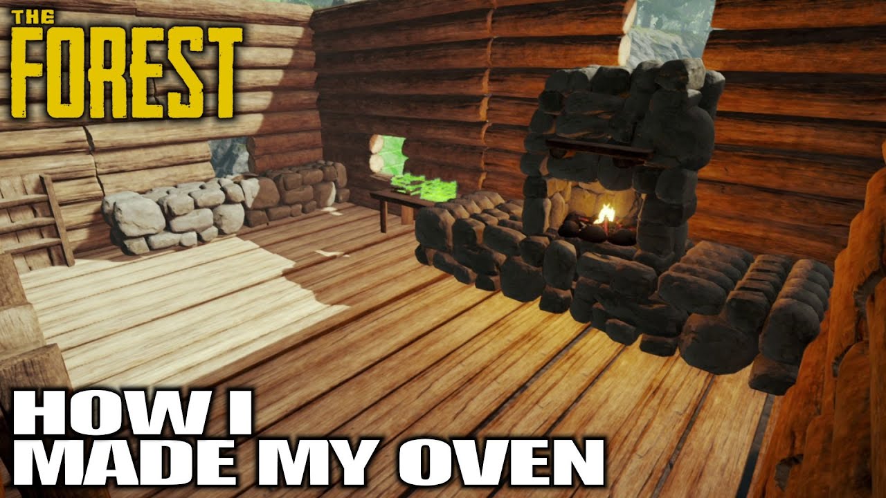 Building The Kitchen With Sink & Oven | The Forest Gameplay | E16