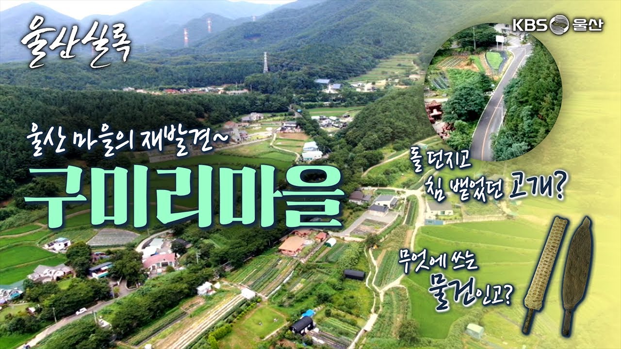 울산 마을의 재발견 구미리마을 [KBS울산 보물창고 - 울산실록] 23.08.15 방송