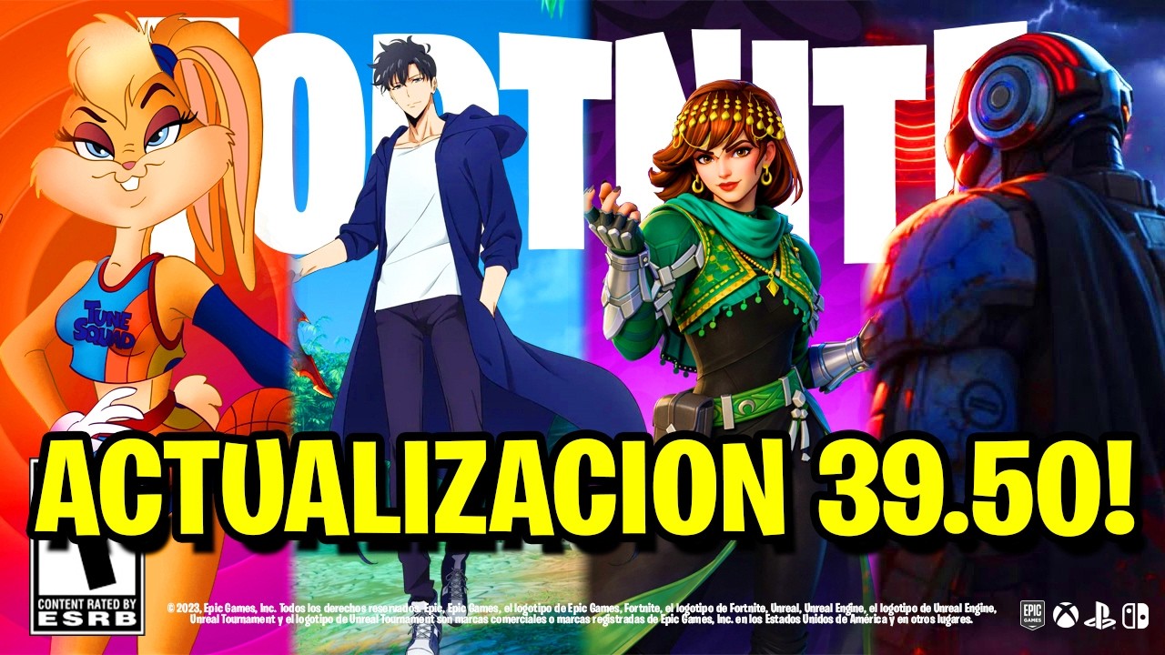 ACTUALIZACION 39.50 DE FORTNITE (Solo Leveling, Los Siete, Lantern Fests, Temporada 2, Evento y Más)