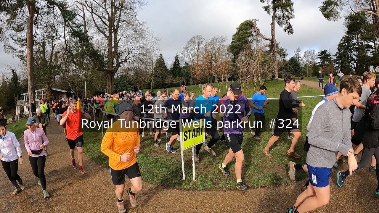 Royal Tunbridge Wells parkrun #324 - March 12th 2022 (fast)