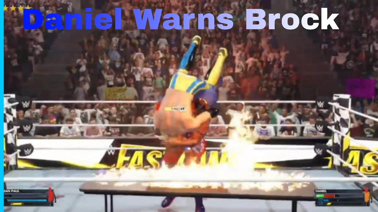 Chapter II- Episode 18/ Daniel defends his IC title vs logan Paul at Fastlane but....