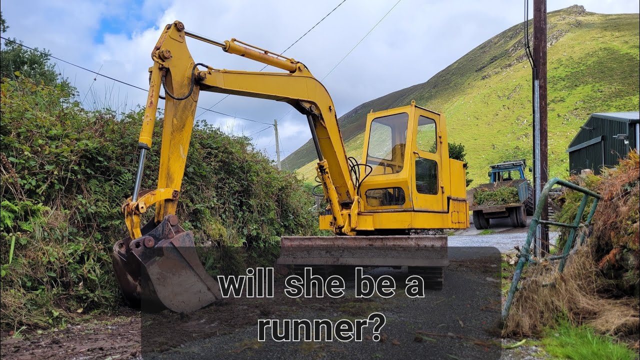 I bought the Rarest Excavator in  Ireland! #Kubota #engines #mechanical #excavator #ireland