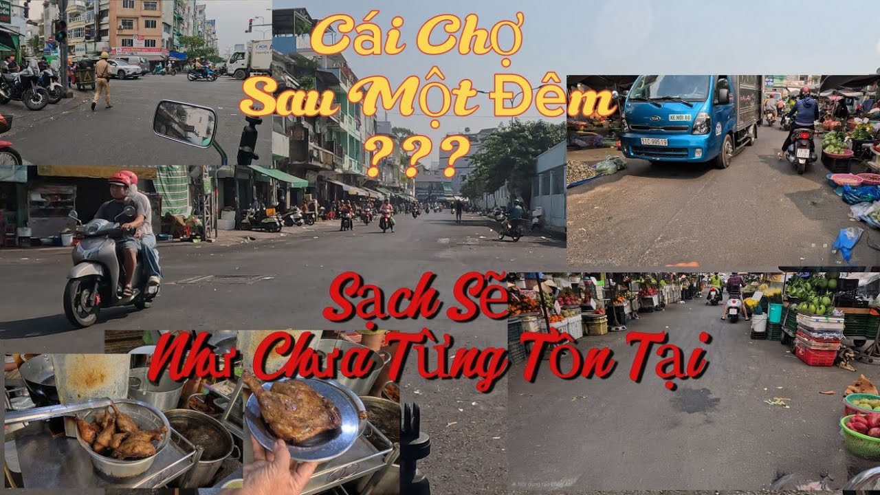 SAU MỘT ĐÊM CÁI CHỢ LỚN BAY MÀU NHƯ CHƯA TỪNG TỒN TẠI!