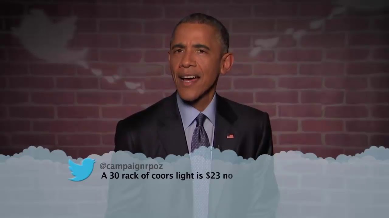 Mean Tweets - President Obama Edition