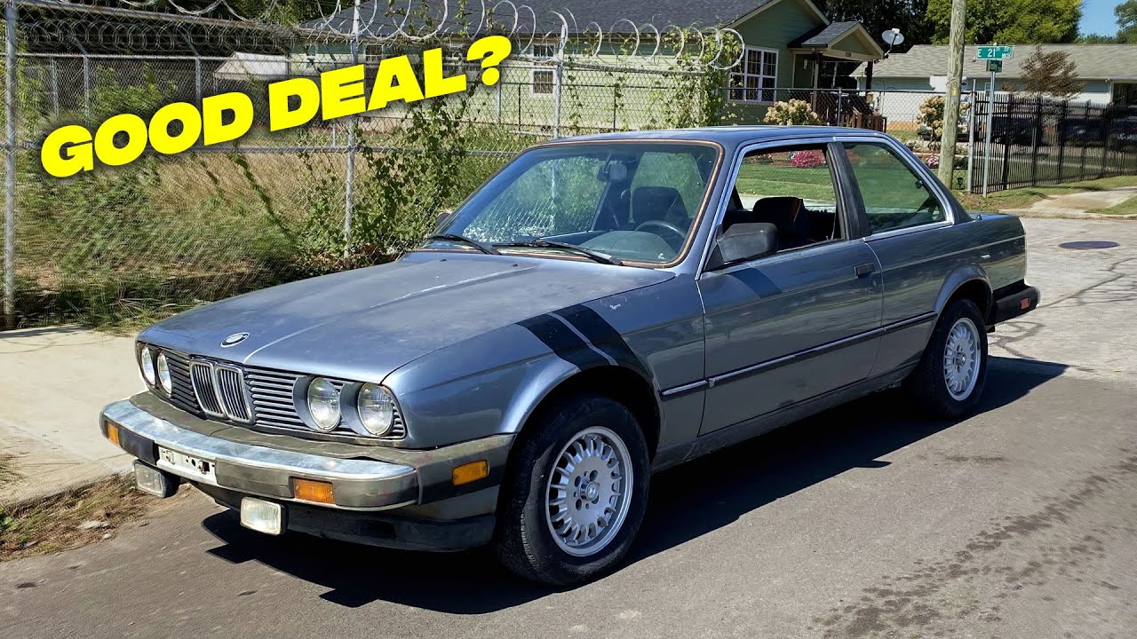 I Bought a 1987 BMW E30 - Rust Repair - Episode 1