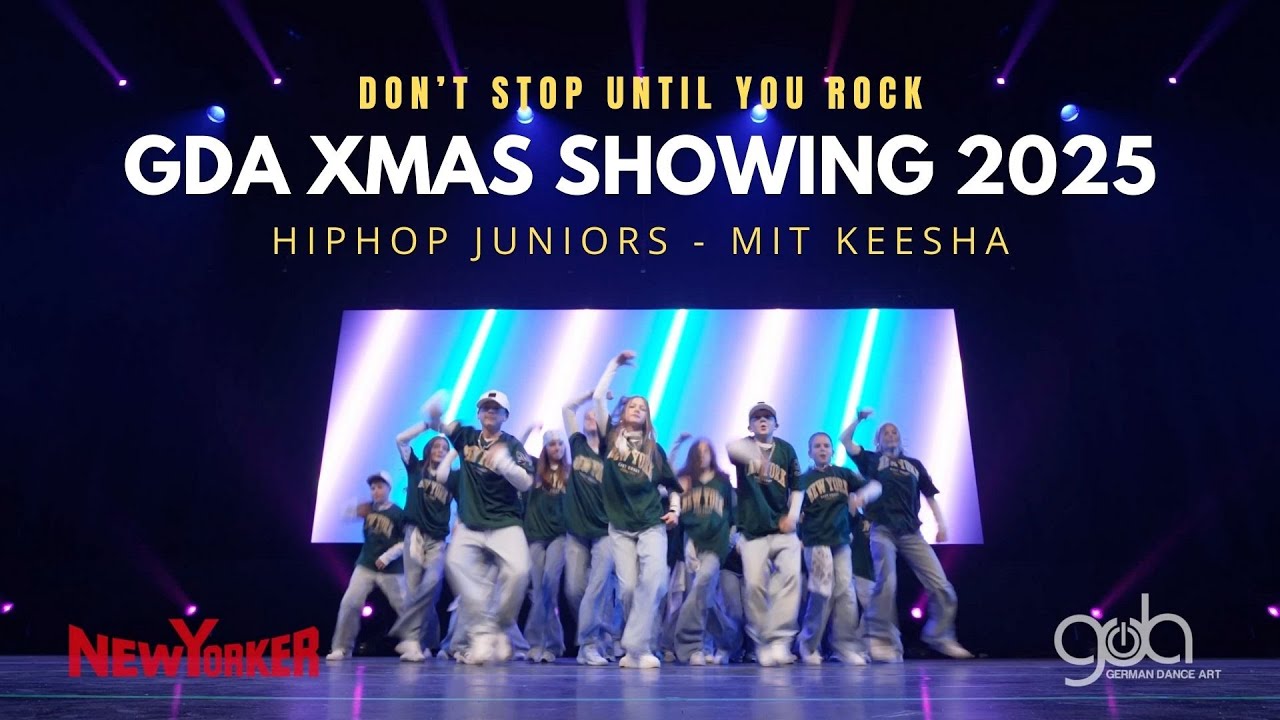 GDA Christmas Showing 2025 - DON'T STOP UNTIL YOU ROCK - Hiphop Juniors mit Keesha