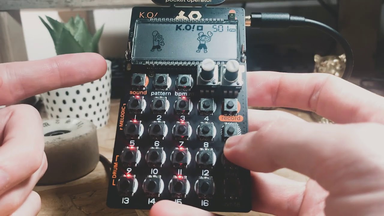 How to copy/paste patterns and arrange full beats on the PO-33
