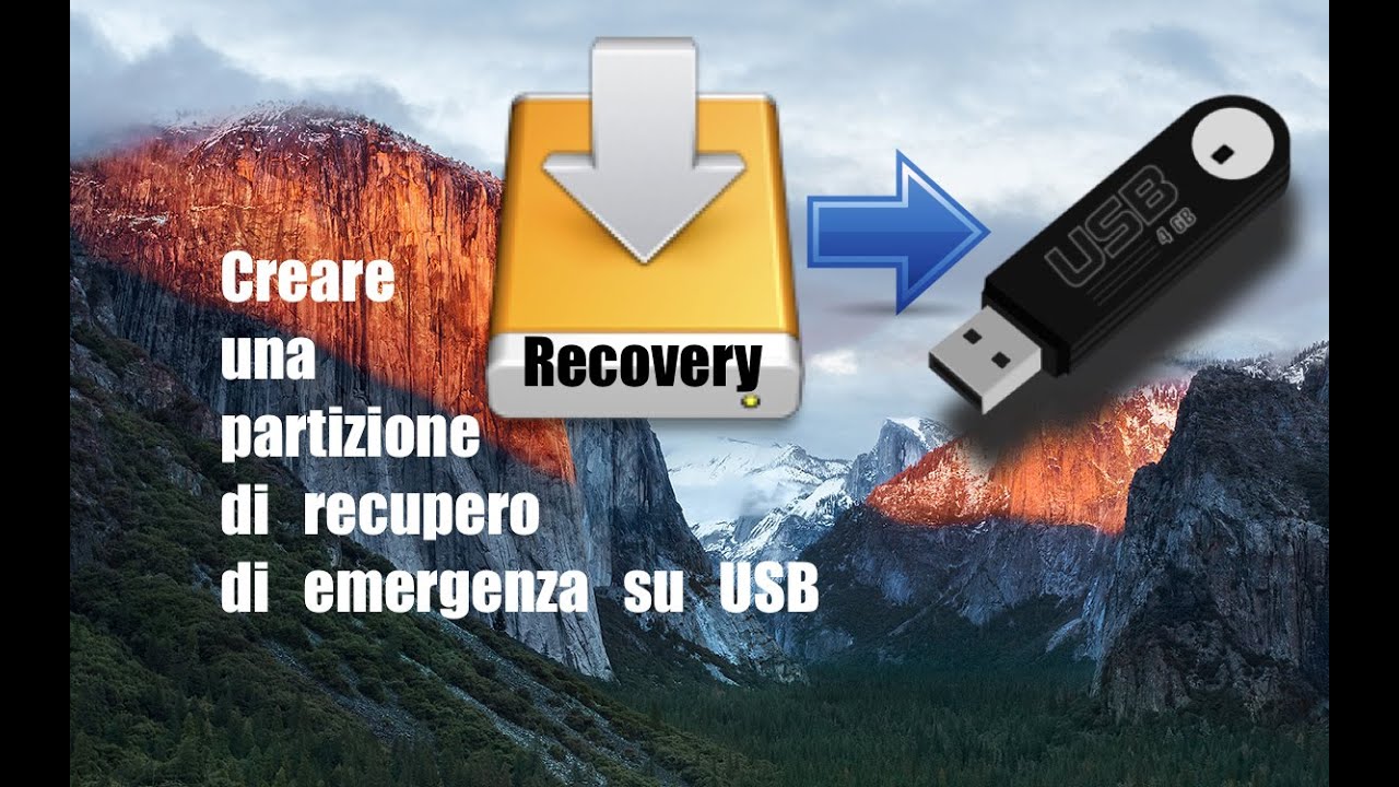 Tutorial Mac #101 - Partizione di recupero di emergenza