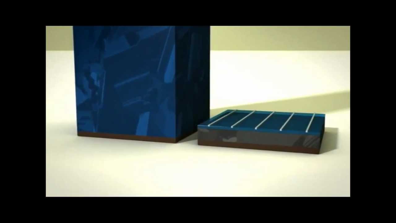 Schichtvergleich von Solarzellen
