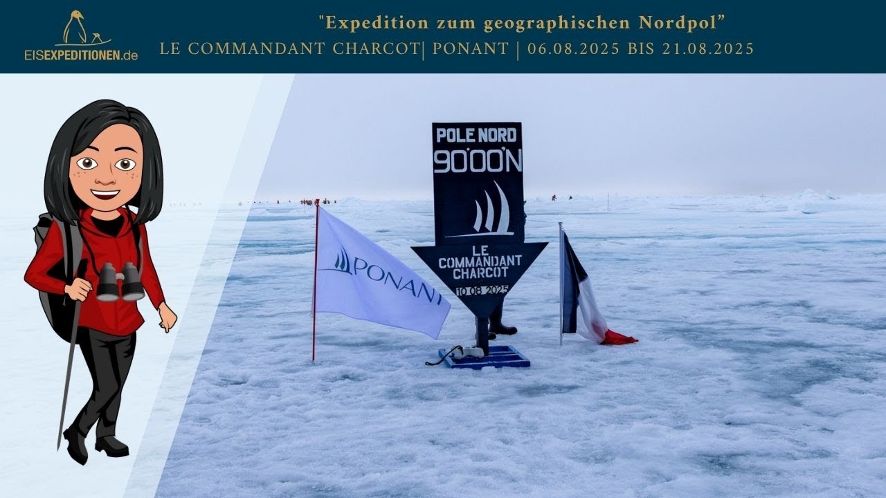 Expedition zum geografischen Nordpol &ndash; Forschung und Faszination an Bord der Le Commandant Charcot
