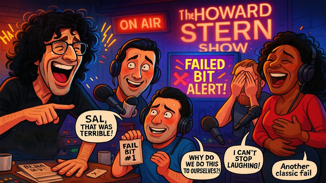 Sal & Richard’s Comedy Bits BACKFIRE — Howard Stern Can’t Stop Laughing | The Howard Stern Show