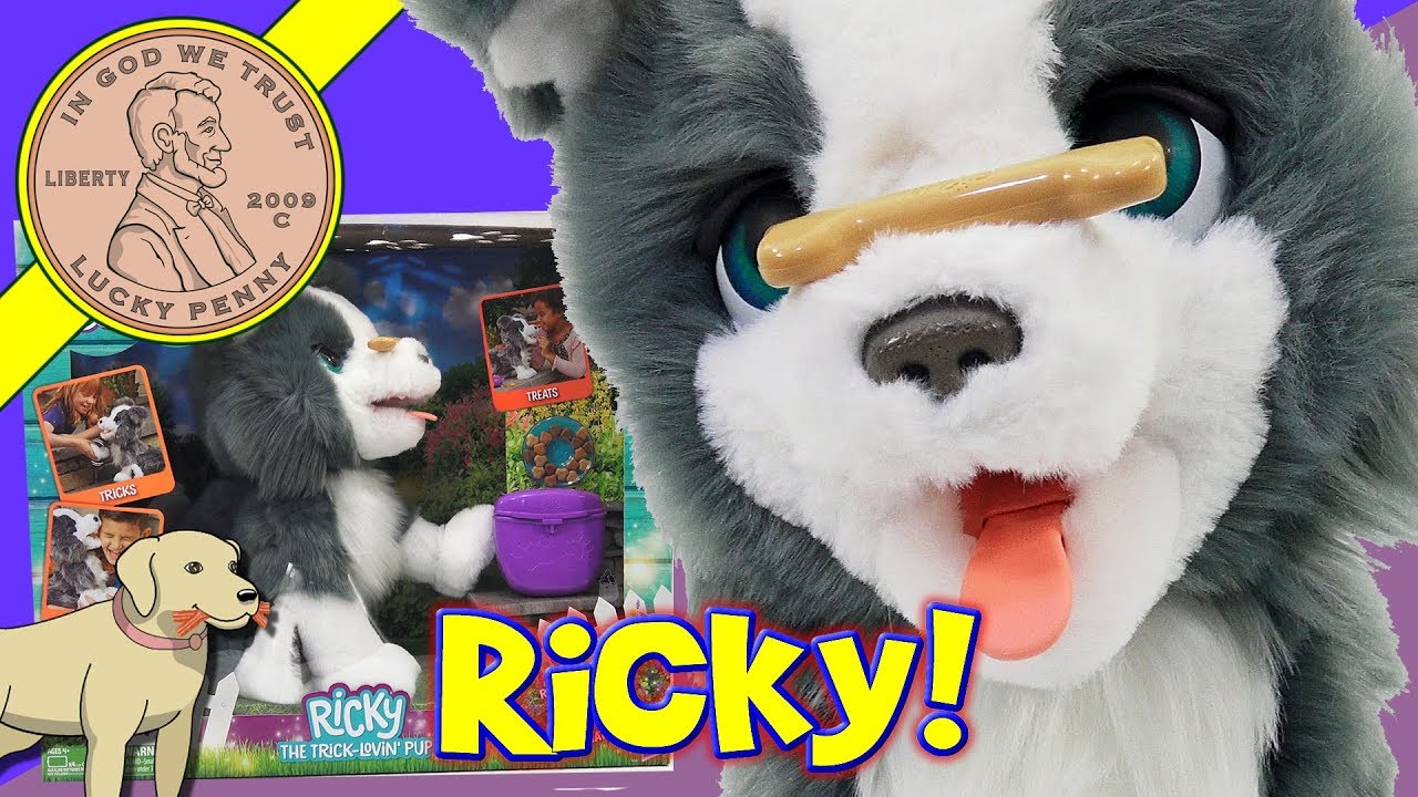 FurReal Ricky — щенок-любитель трюков от Hasbro
