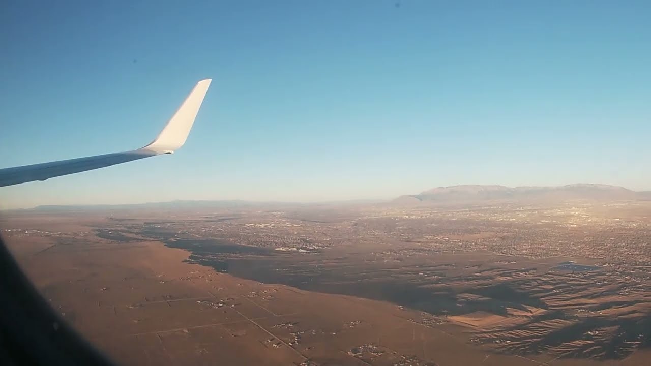 Albuquerque, New Mexico - Albuquerque International Sunport - American Airplanes Flight