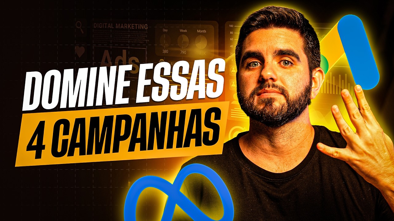 As 4 CAMPANHAS DE OURO do Tráfego Pago!