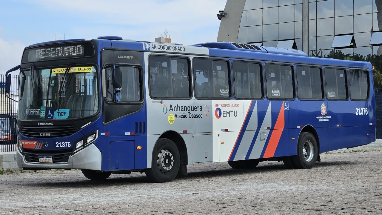Nova Garagem da Viação Osasco - Movimentação de ônibus