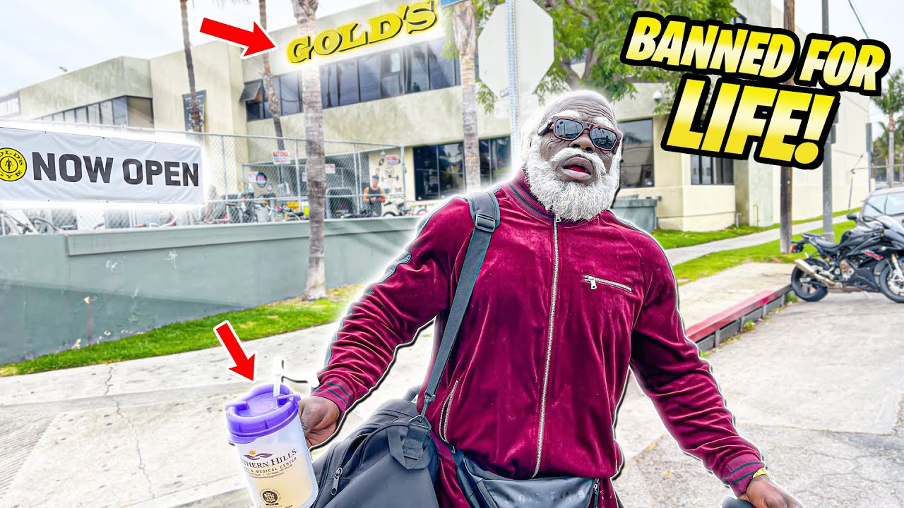 KICKED OUT OF GOLD’S GYM ( 2nd TIME)