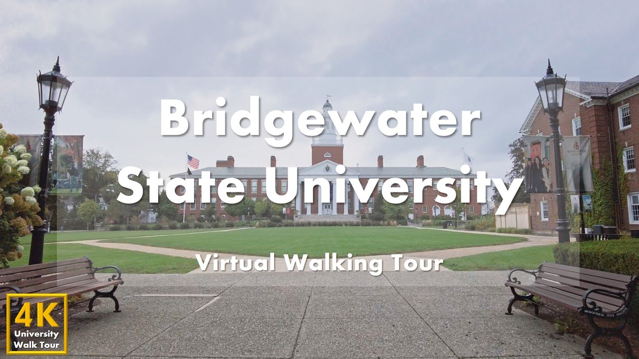 Bridgewater State University - Виртуальная пешеходная экскурсия [4k 60fps]