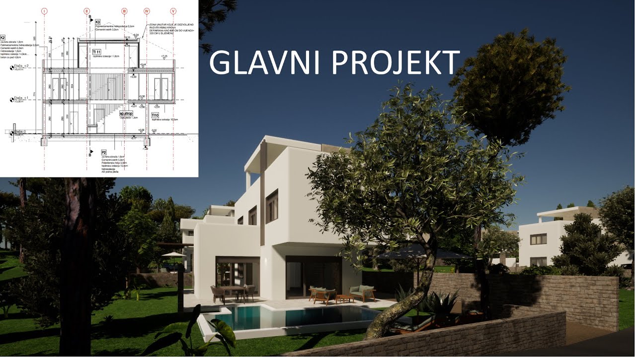 Glavni projekt. Projekt za građevinsku dozvolu.