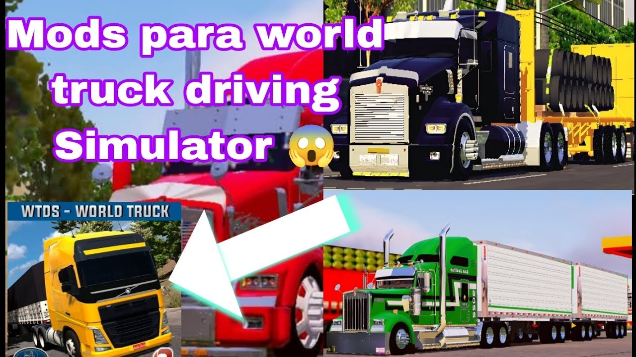 Mods para world truck driving Simulator 😱