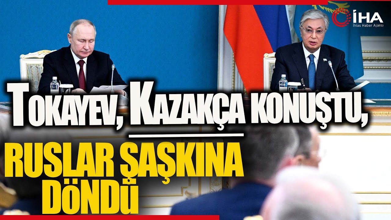 Kazakistan Cumhurbaşkanı Tokayev, Rus&ccedil;a Konuşma Geleneğini Bozdu