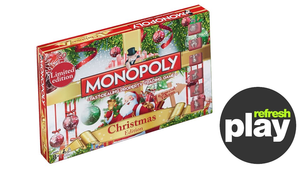 Christmas Edition Monopoly