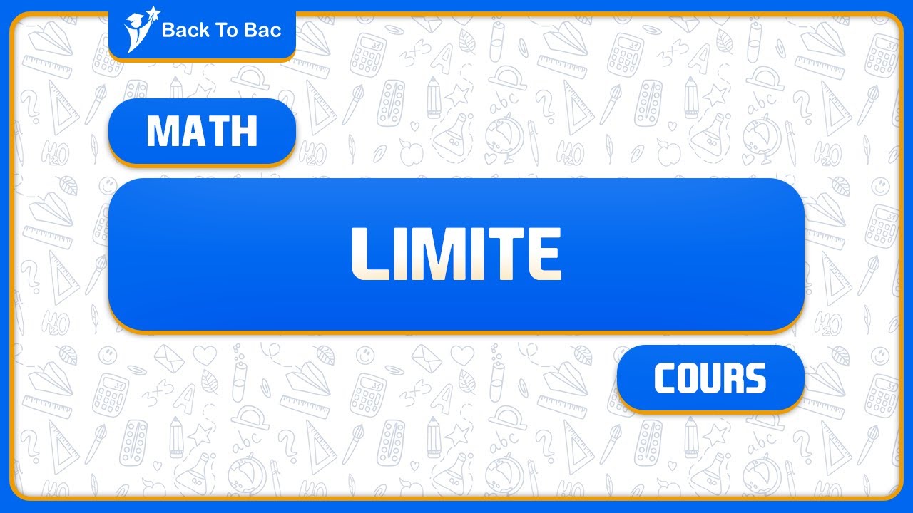 Limite (Cours + Exercices corrig&eacute;s)