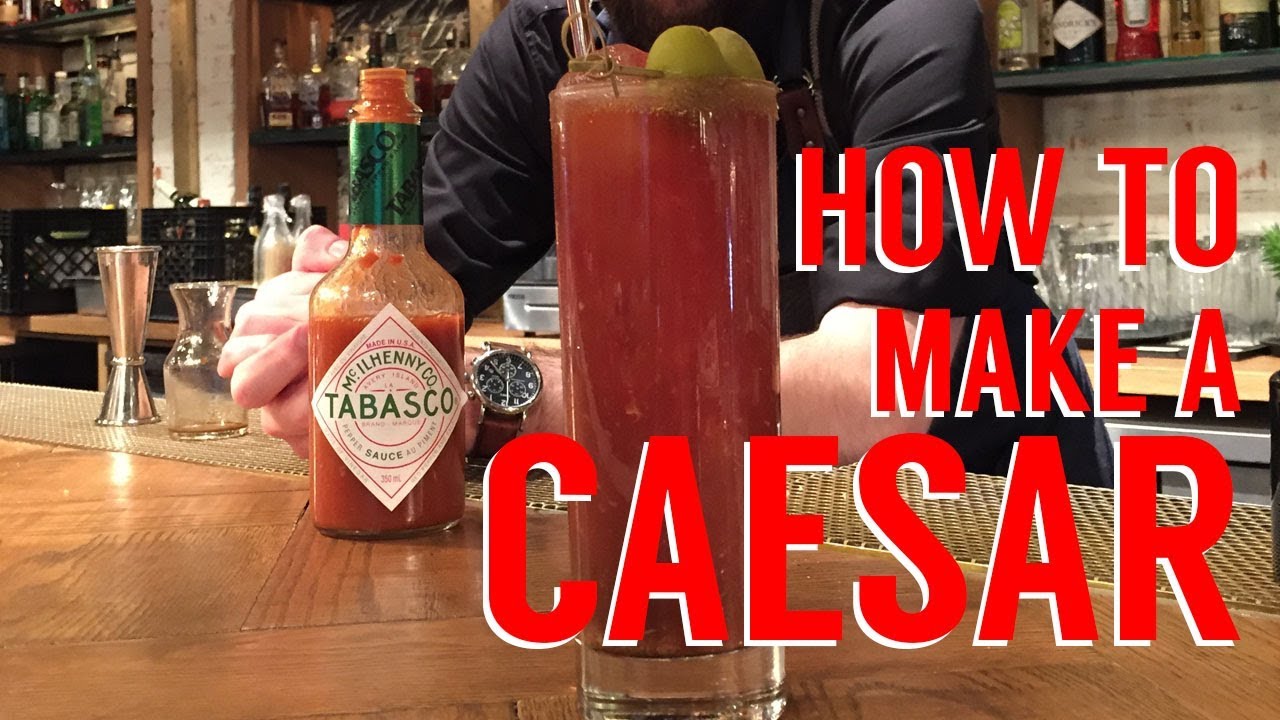 How to Make a Caesar Cocktail (Spicy)