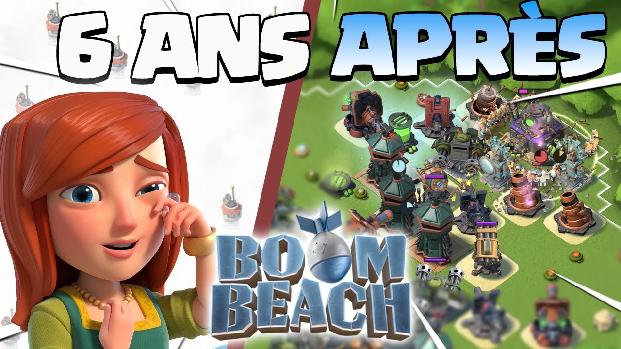 JE RETROUVE MON COMPTE BOOM BEACH 6 ANS APRÈS ! Un des meilleurs jeux Supercell