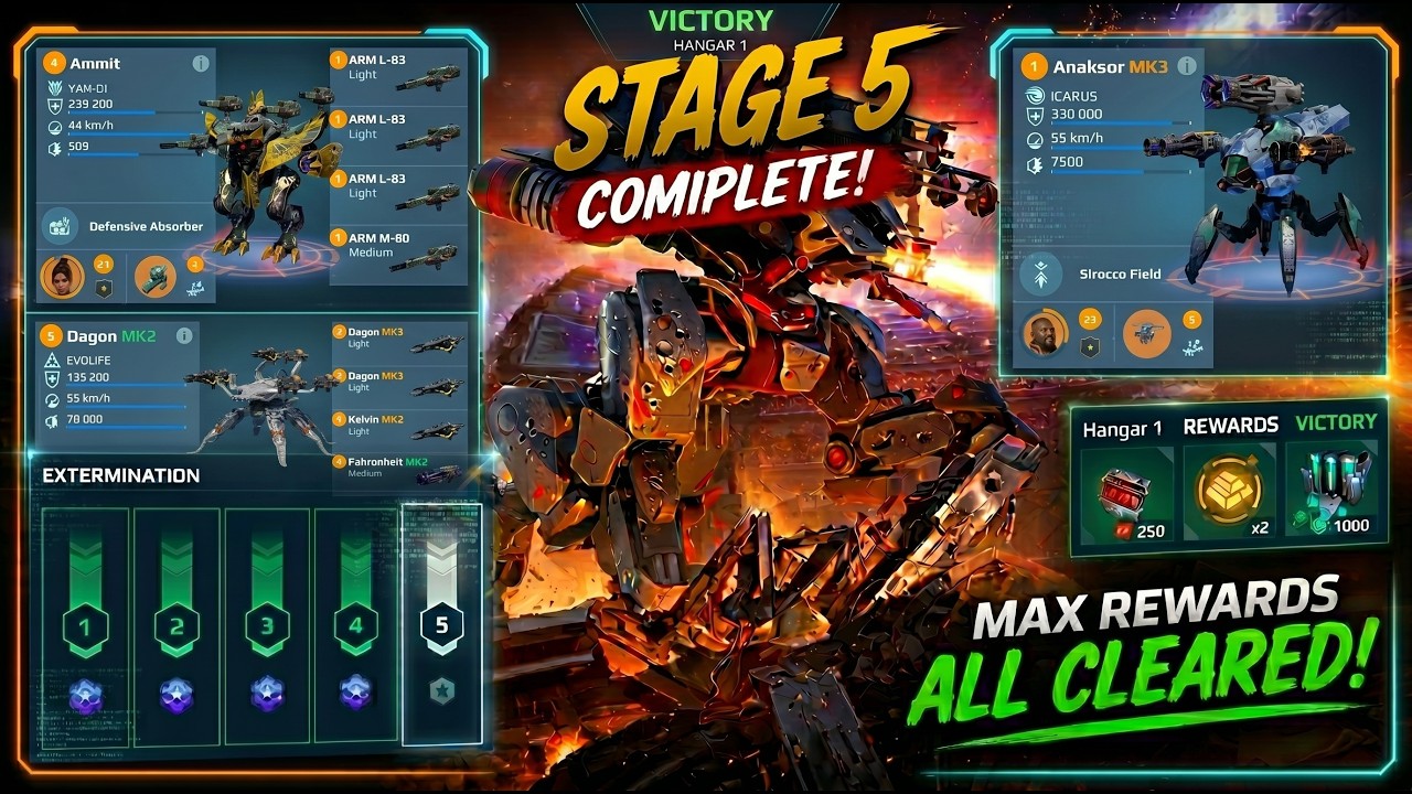 MK1 Robot EXTERMINATION 5 - ИСТРЕБЛЕНИЕ 5 | 03.06.2026 | WAR ROBOTS