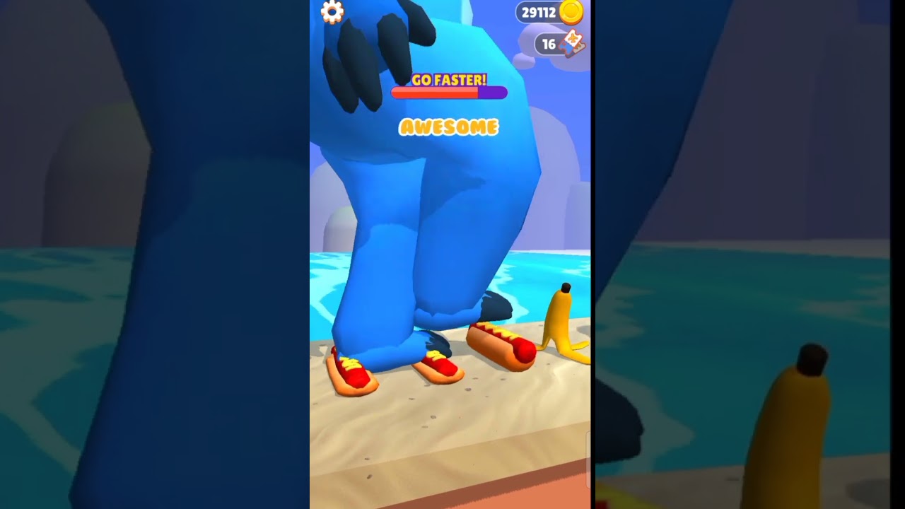 Asmr Tippy Toe game - Tippy Toe Game 3d - Tippy Toe- Asmr tippy toe gameplay #63 #shorts #feedshorts