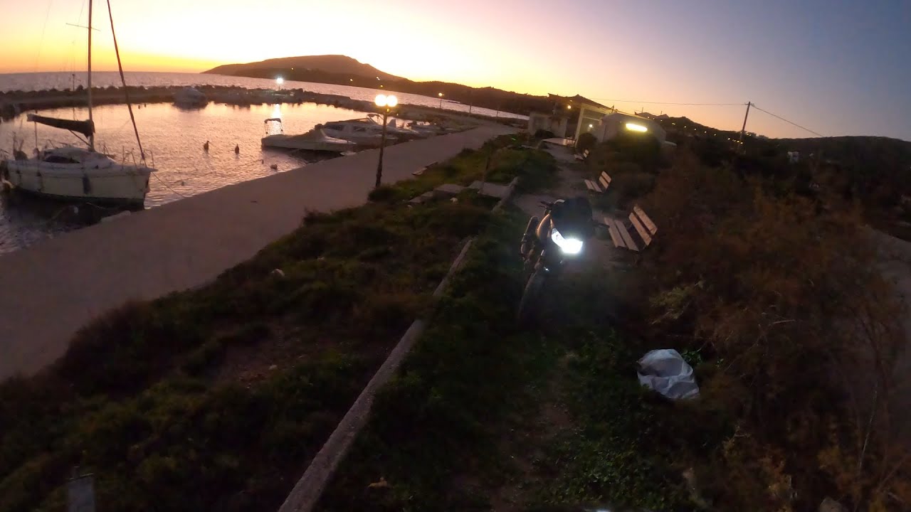 #motovlog 6  Πως να μην οδηγάς !!! Βόλτα παραλιακά Tdm 900 Nightride