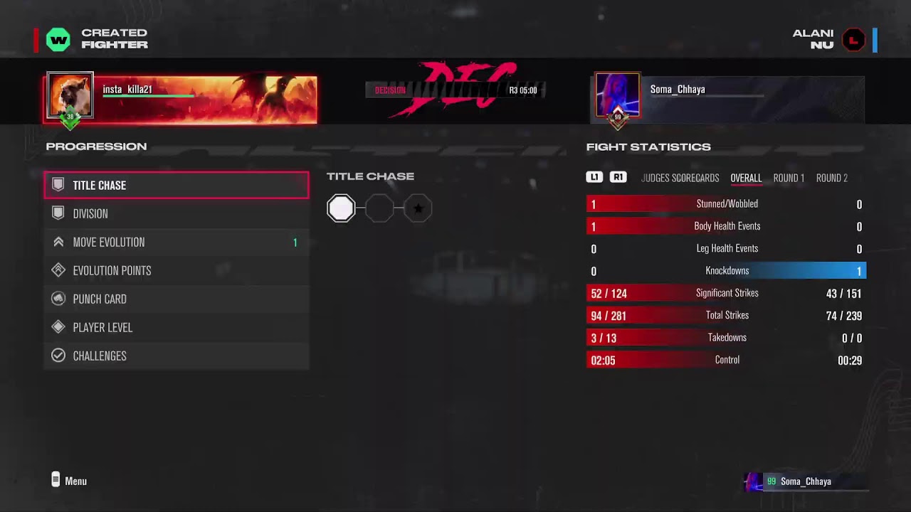 UFC 5 Online Gameplay