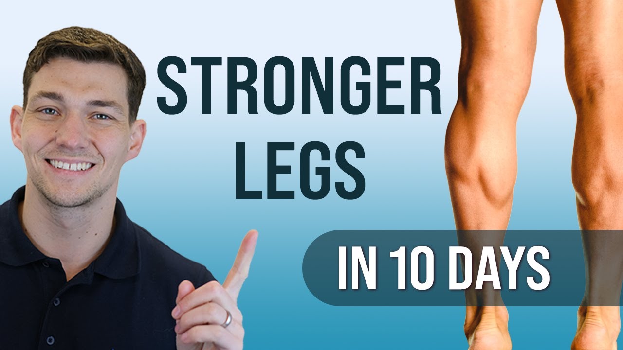 3 Exercises for Stronger Legs in Just 10 Days (50+)